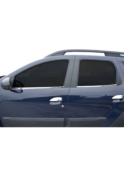 Renault Clio 5 2019+ Araca Özel Krom Cam Alt Çıtası A+