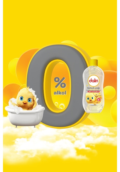 3 Adet Dalin Bebek Yağı 300 Ml