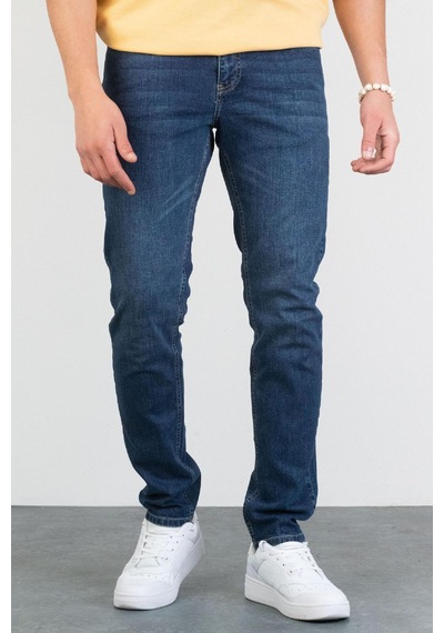 HLT Jeans Erkek Bruce Koyu Mavi Taşlamalı Slim Fit Likralı Jean Kot Pantolon Dunkelblau 29/30 Koyu Mavi HLT Jeans Erkek Bruce Koyu Mavi Taşlamalı Slim Fit Likralı Jean Kot Pantolon Dunkelblau 29/30 Koyu Mavi