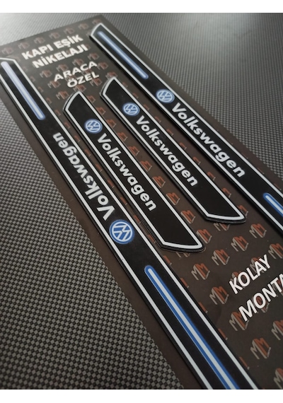 Volkswagen Caddy Kapı Eşiği Çamurluk Venti Piano Black