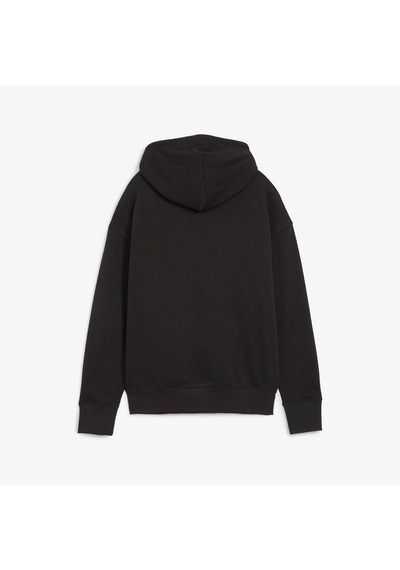 Puma Classics Shiny Logo Kadın Siyah Sweatshirt625595