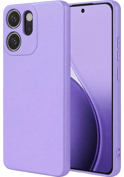 Newface Oppo Reno 14f First Silikon - Lila