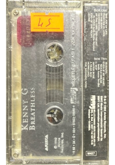 Plak Değildir Kaset Tir Kenny G Breathless Kaset