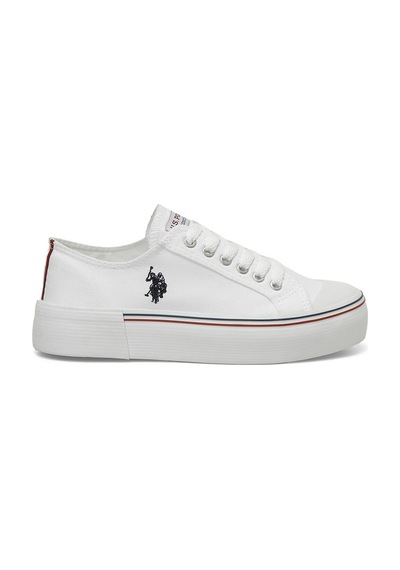 U.s. Polo Assn. Penelope P 4fx Beyaz Kadın Sneaker 000000000101532537 Beyaz