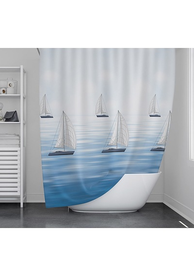 Koçtaş 2'li Yelkenli Perde 100 x 200 CM Bs-9889 Beyaz