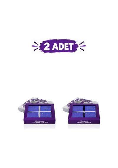 Rosemix - 250 - - Lavanta Sabunu Kutulu 4 X 80 Gr - 2 Adetlik - Shophnrl - Set Ürün Diğer