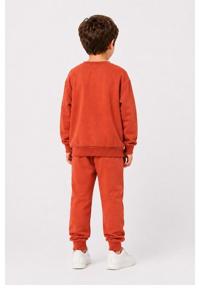 Ahengim Erkek Çocuk Kaykay Baskılı Sweatshirt Eşofman Altı 2 Li Takım 1-4 Yaş Ak115 Turuncu Ahengim Erkek Çocuk Kaykay Baskılı Sweatshirt Eşofman Altı 2 Li Takım 1-4 Yaş Ak115 Turuncu