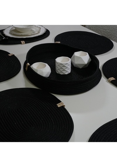 Zengin Design Home Zdh-630 Yuvarlak Supla Siyah