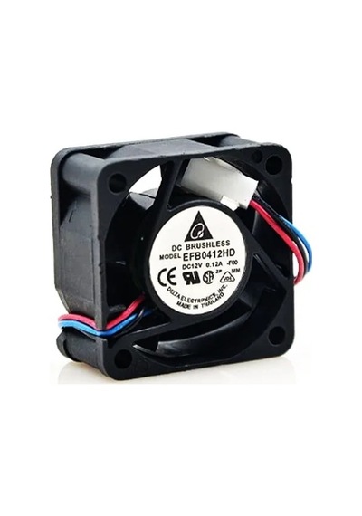 Delta Efb0412hd 40x40x20mm 12volt Kare Fan
