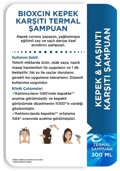 Aqua Thermal Kepek Karşıtı Şampuan