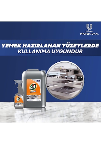 Cif Profesyonel Güçlü Yağ Çözücü Sprey 750 Ml Diğer