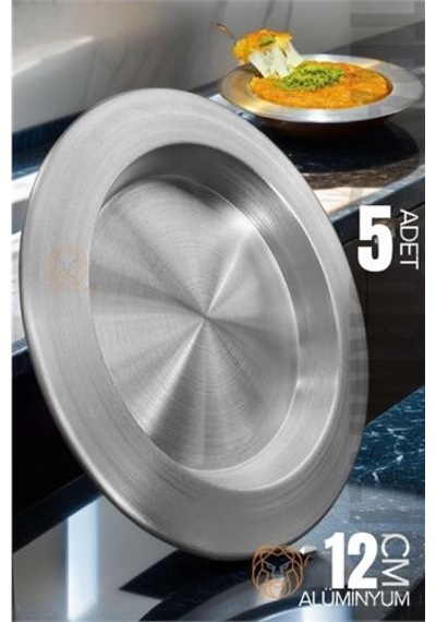Modacar Künefe Tabağı 5 Adet 12 Cm Renkli