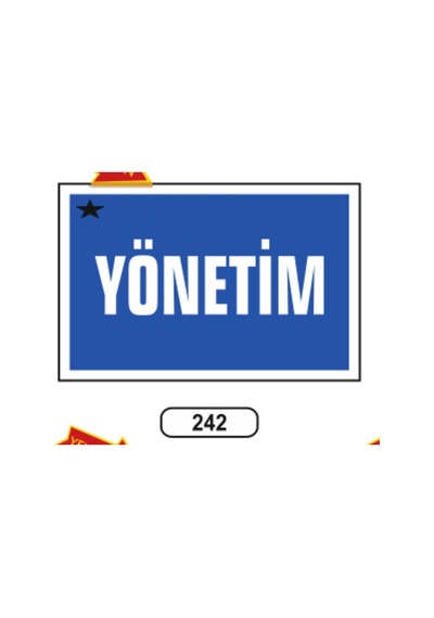Yönetim Uyarı Ikaz Levhası