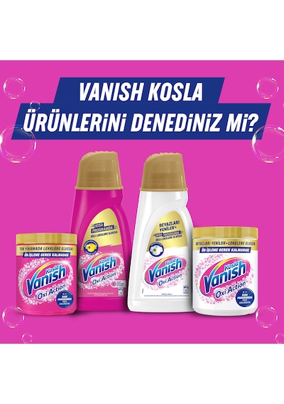 Vanish Oxi Action Deterjan Güçlendirici ve Leke Çıkarıcı Sıvı Renkliler 2000 ML+ Beyaz 2000 ml