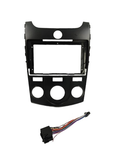Govimaks Kıa Cerato 2008-2012 Manuel Klima Black Uyumlu 9" Androıd Multimedya Çerçevesi - Soket