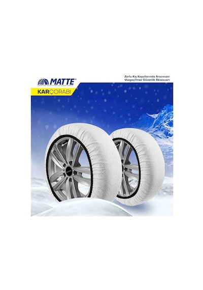 245/50/15 Medıum Size 62 Matte Oto Kar Çorabı Süper X