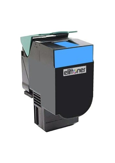Elittoner 80c8sc0 - Lexmark Cx310, Cx410, Cx510 Cyan 2k