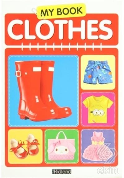 My Book - Clothes- MK Publications