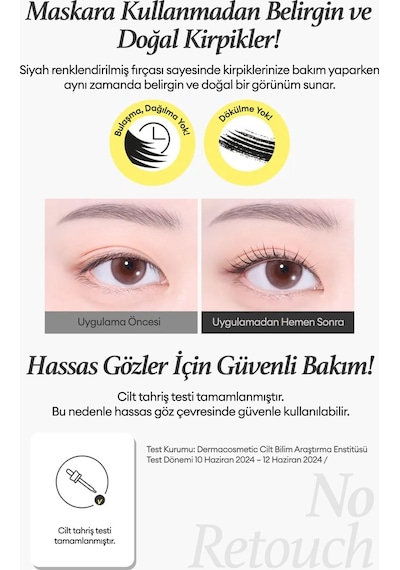 Missha Kirpiklere Besleyici Bakım Sunan Siyah Maskara