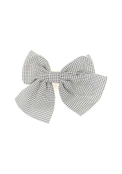 Tedz Collection Mordino Siyah Kaz Ayağı Fiyonk Saç Tokası