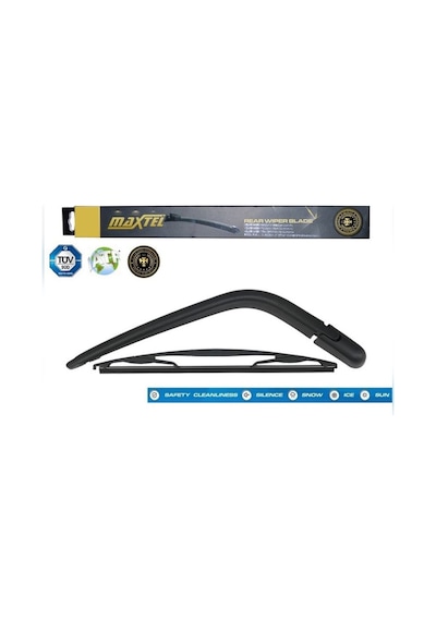 Toyota Yarıs F P1 - Unıversal P2 1999-2005 Arka Silecek Komple Kol + Süpürge