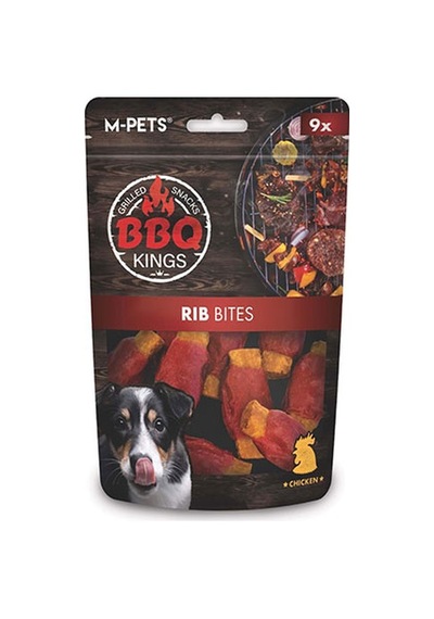 M-pets Bbq Kings Rib Bites Tavuklu Stick Köpek Ödül Maması 115 Gr 244-30016.01