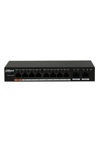 Dahua Pfs3010-8et-96 8 Port 10/100 96w Poe Yönetılemez Swıtch