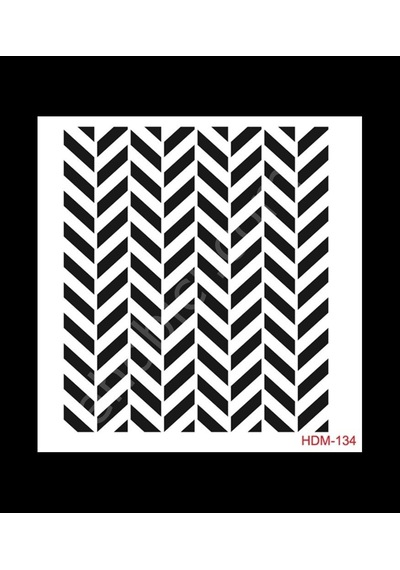 Hdm134 Cadence Home Dekor Stencil 25X25