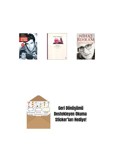 Darağacında Üç Fidan Ciltli + Tekzip + Dörtlükler + Okuma Sticker'ları