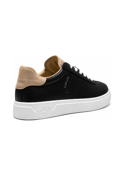 Lufian 111230293 Paul Sneaker Erkek Deri Ayakkabı Siyah