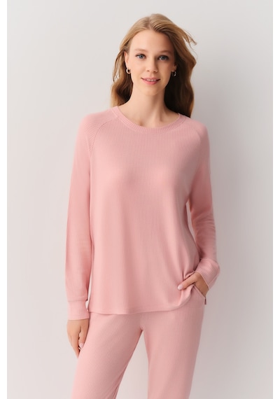 Suwen Lia Sport Pijama Takımı Sh26242660s142 Gül Rengi