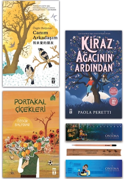 Genç Timaş Canım Arkadaşım - Kiraz Ağacının Ardından - Portakal Çiçekleri Set 3 Kitap