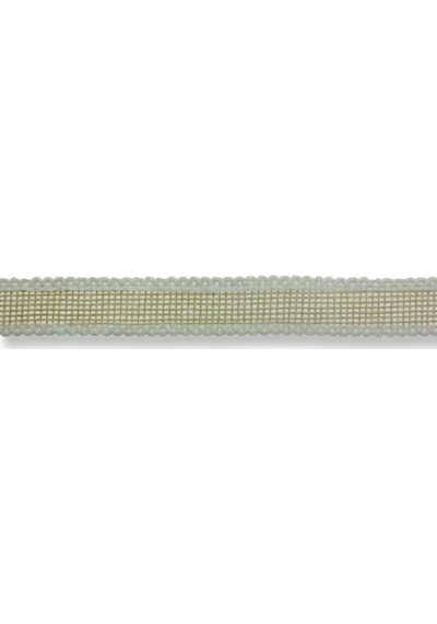 Mutluadim 1.5Cm X 10Metre Iki Kenarı Oyalı Keten Kurdela Kahverengi