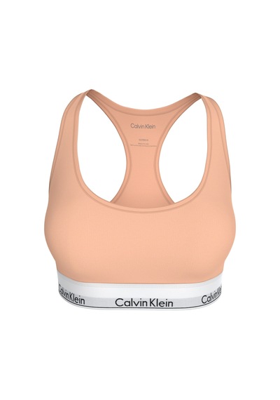 Calvin Klein Kadın Pamuklu Feel The Turuncu Astarsız Bralet-16118