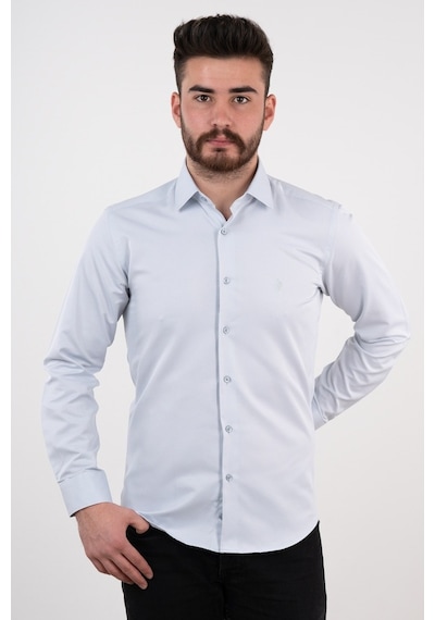 Apartro Slimfit Gömlek Gri