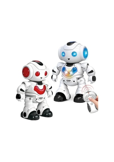 Uzaktan Kumandalı Işıklı Müzikli Dans Eden Akıllı Robot - Eğitici Robot Oyuncak