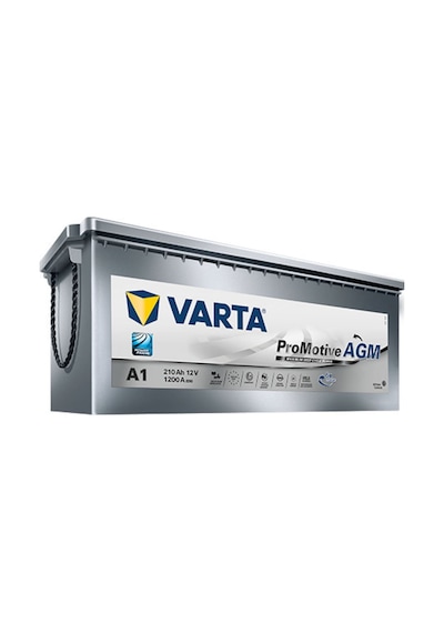 Varta Promotive Agm Marin-Ağır Araç 12V 210 Ah Amper A1 1200A Akü