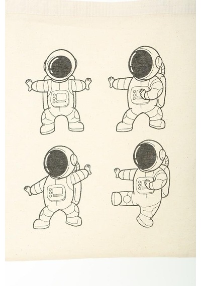 Baghashtag Bez Çanta Kung Fu Yapan Astronot Çok Renkli