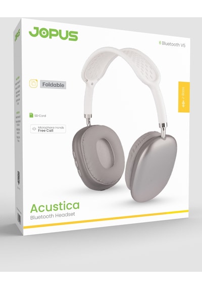 Jopus Acustica Mikrofonlu Bluetooth Kulak Üstü Kulaklık