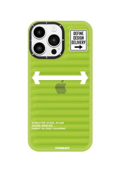 Youngkit Apple Uyumlu iPhone 14 Pro Luggage Firefly Serisi Kılıf