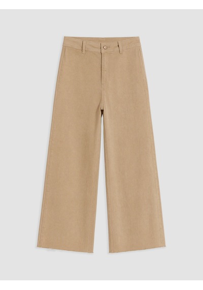 LC Waikiki Lc Waıkıkı Bej Flare Kadın Jean Pantolon