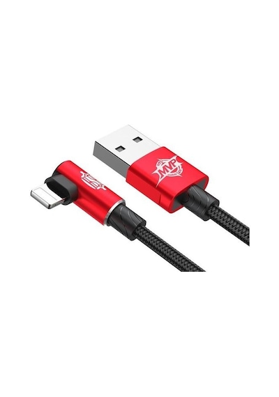 Baseus Lightning 1 Metre Mvp Kablo Kırmızı