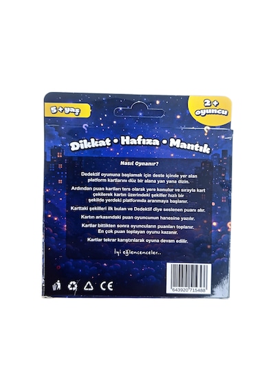 Junior Dedektif Oyunu Dikkat Hafıza Ve Mantık Aile Oyunu