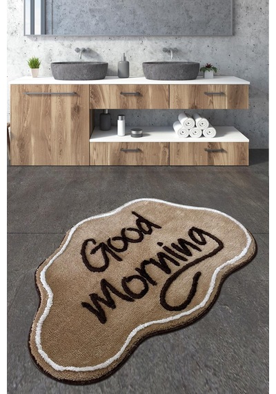 Good Morning Kahve 70X100 Banyo Halısı