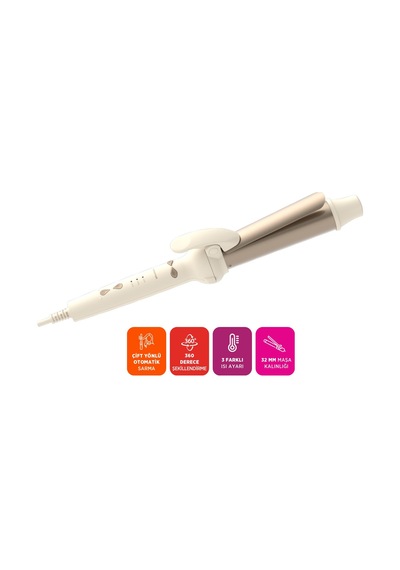 Polosmart Psc108 Otomatik Saç Şekillendirici 66w Beyaz