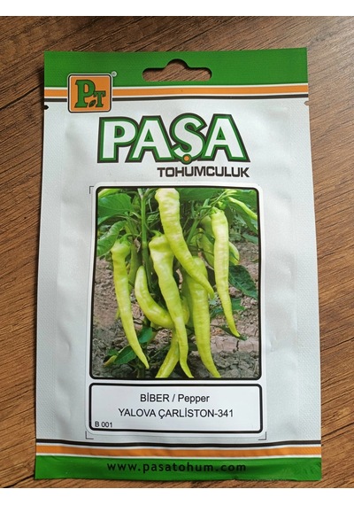 Paşa Tohumculuk Biber Tohumu Yalova Çarliston 5gr X2paket