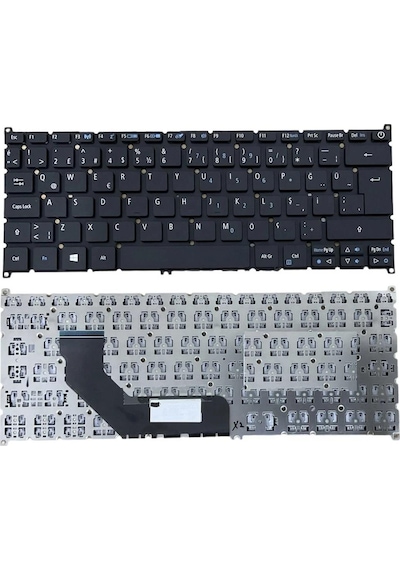 Dell İnspiron 7368 Klavye Tuş Takımı Siyah Tr