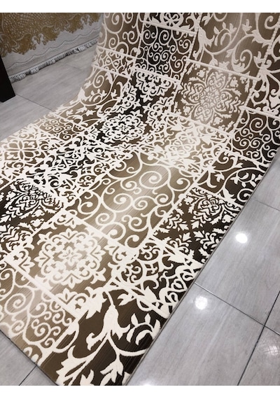 Saray Halı Sembol Sbp 17 Rv1 150X230 Kahve Krem 4 M2 Halı !