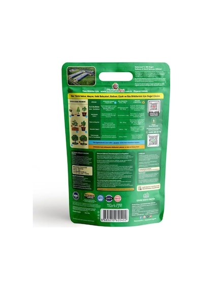 Tr Organik Sertifikalı Katı Solucan Gübresi 1,5 Kg 3 Litre Sebze-meyve, Çiçekler, Çim, İç & Dış Mekan, Süs 0,250