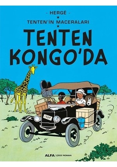 Tenten Kongo'da-Tenten Maceraları - Herge - Alfa Yayıncılık